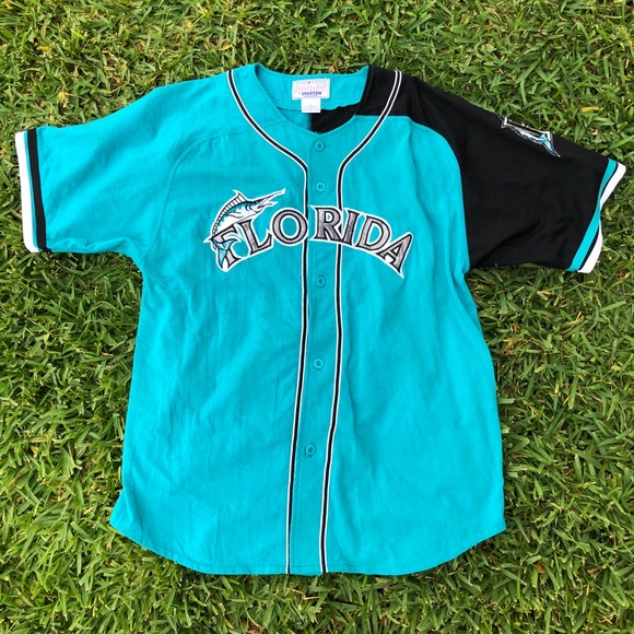 vintage florida marlins jersey